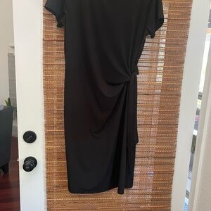 The Limited Black Midi Dress